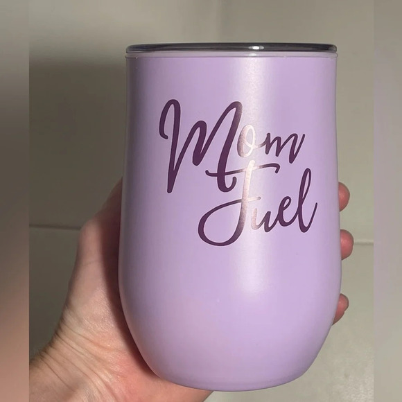 Lavender wine mug. - Picture 1 of 4